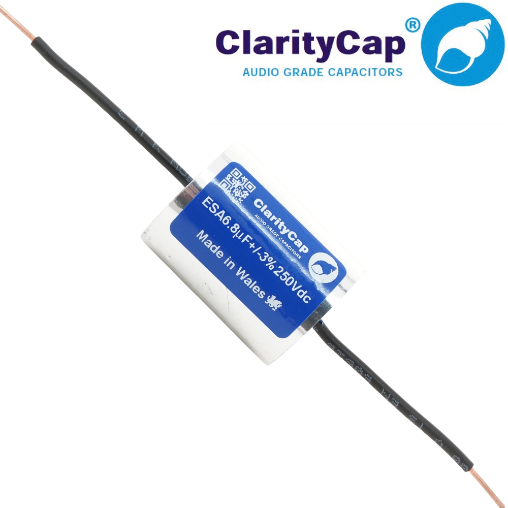 ESA 6U8H250V: 6.8uF 250Vdc Claritycap ESA Range Polypropylene